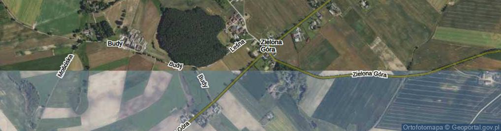 Zdjęcie satelitarne Zielona Góra ul.